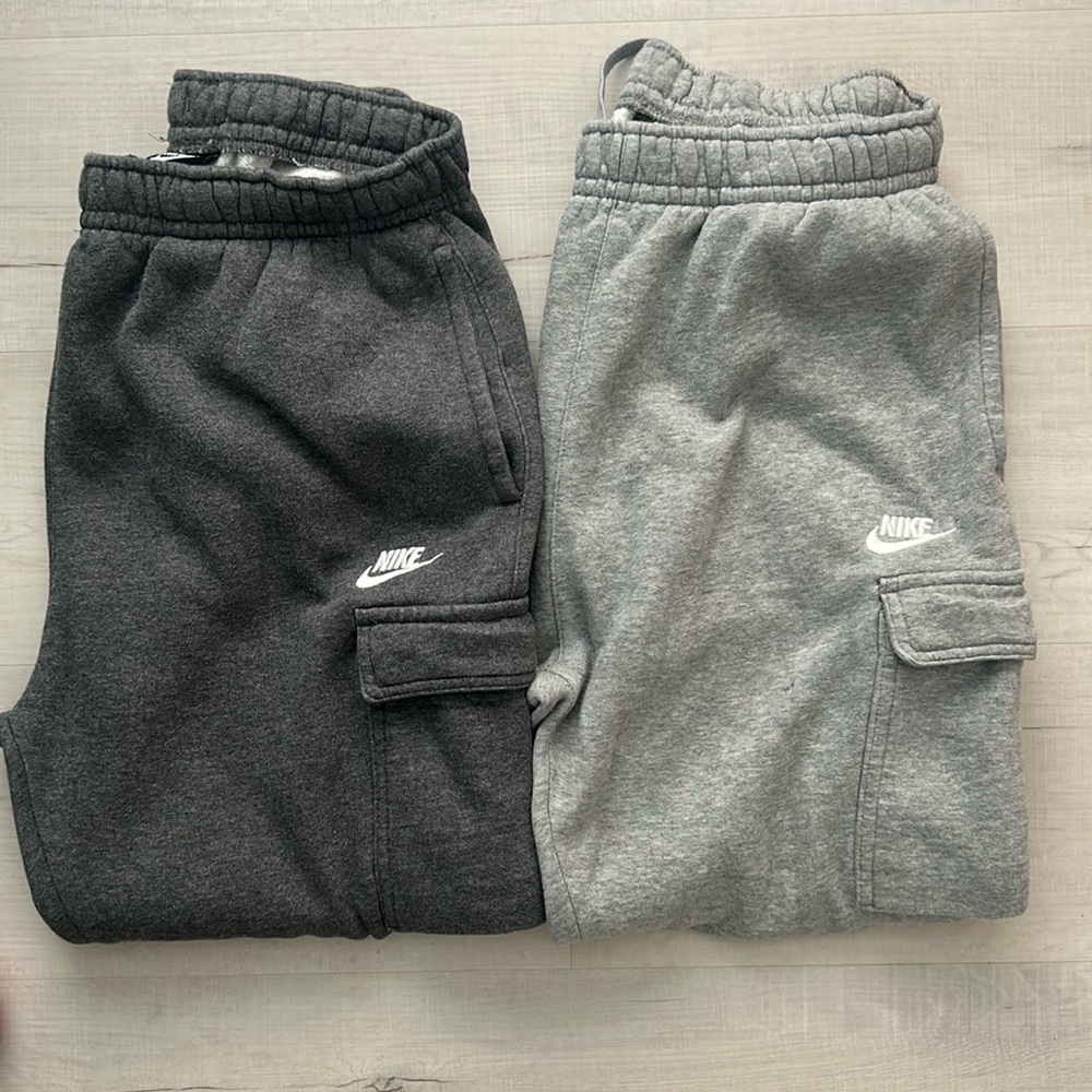 Two Nike Cargo Sweatpants